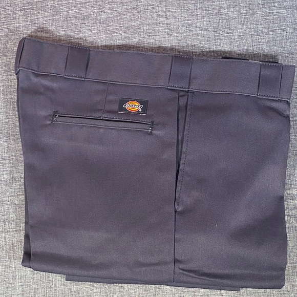 Dickies 874 Original Work Pants 36x32 Navy Blue Flat Front Straight Leg NWT - Picture 7 of 8
